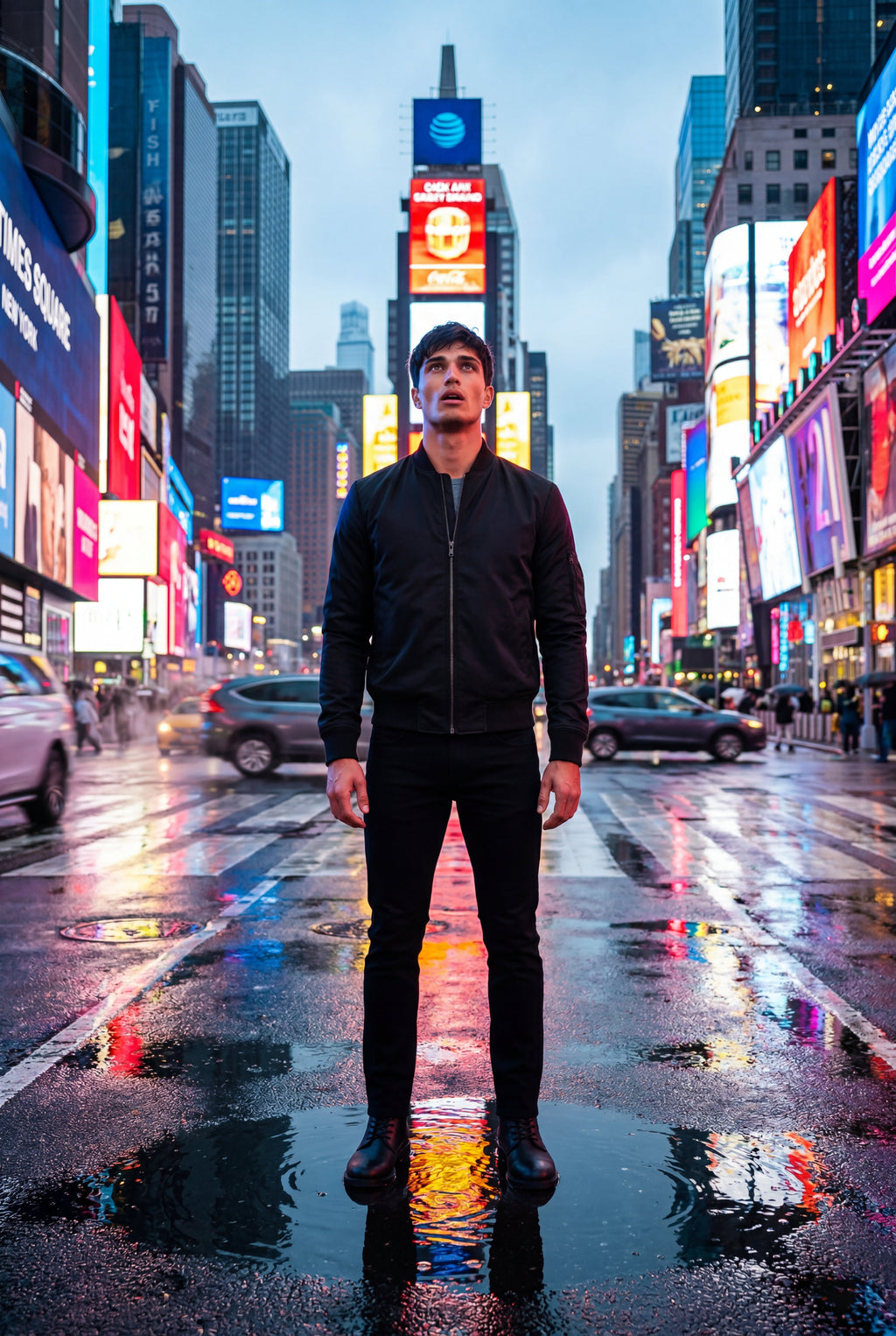 Liam | Men's Slim-Fit Minimalist Classic Bomber Jacket