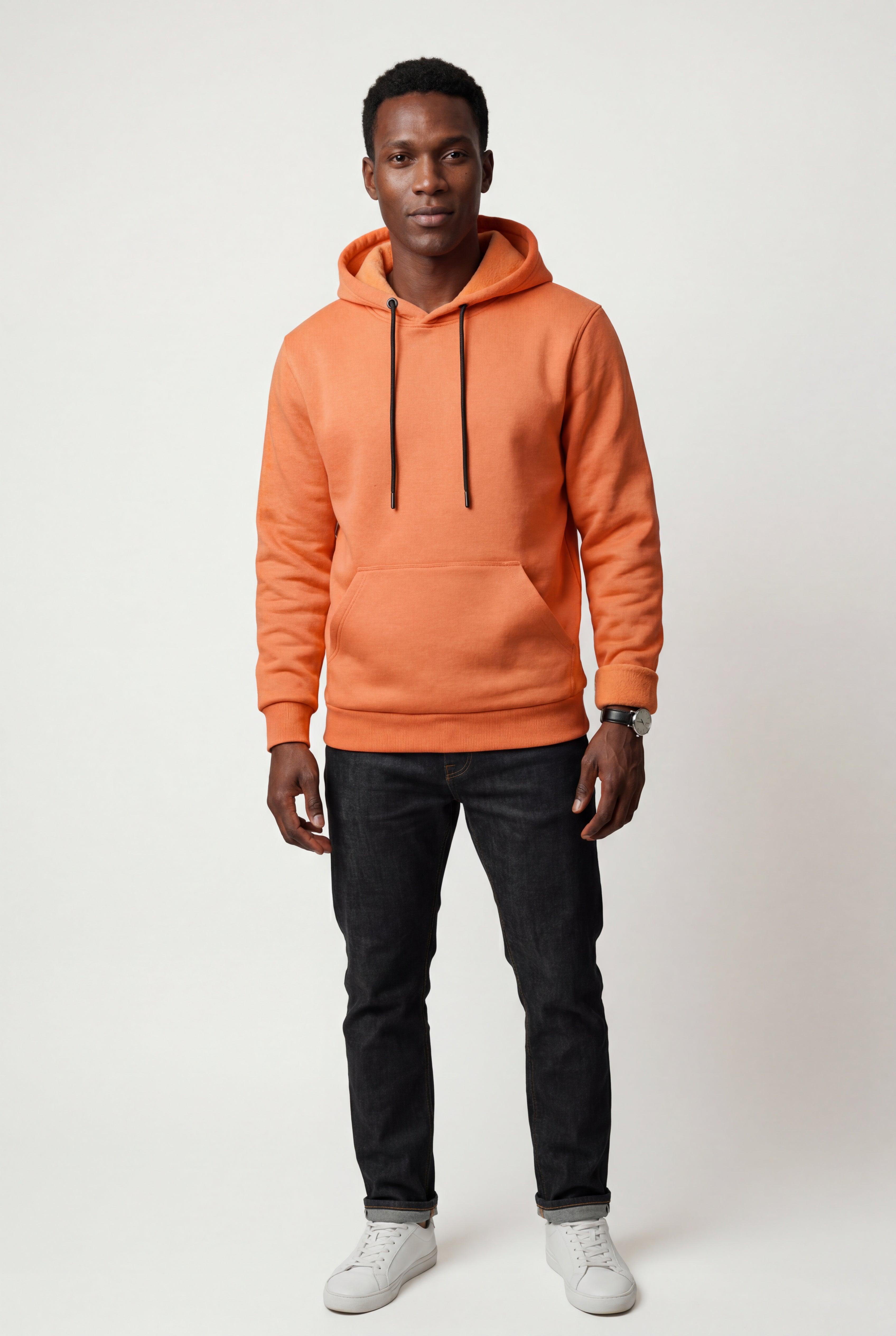 Liam | Lined Regular Fit Pullover Pocket Hoodie