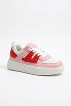 Lia | Chunky Platform Colorblock Sneakers with Bold Panels