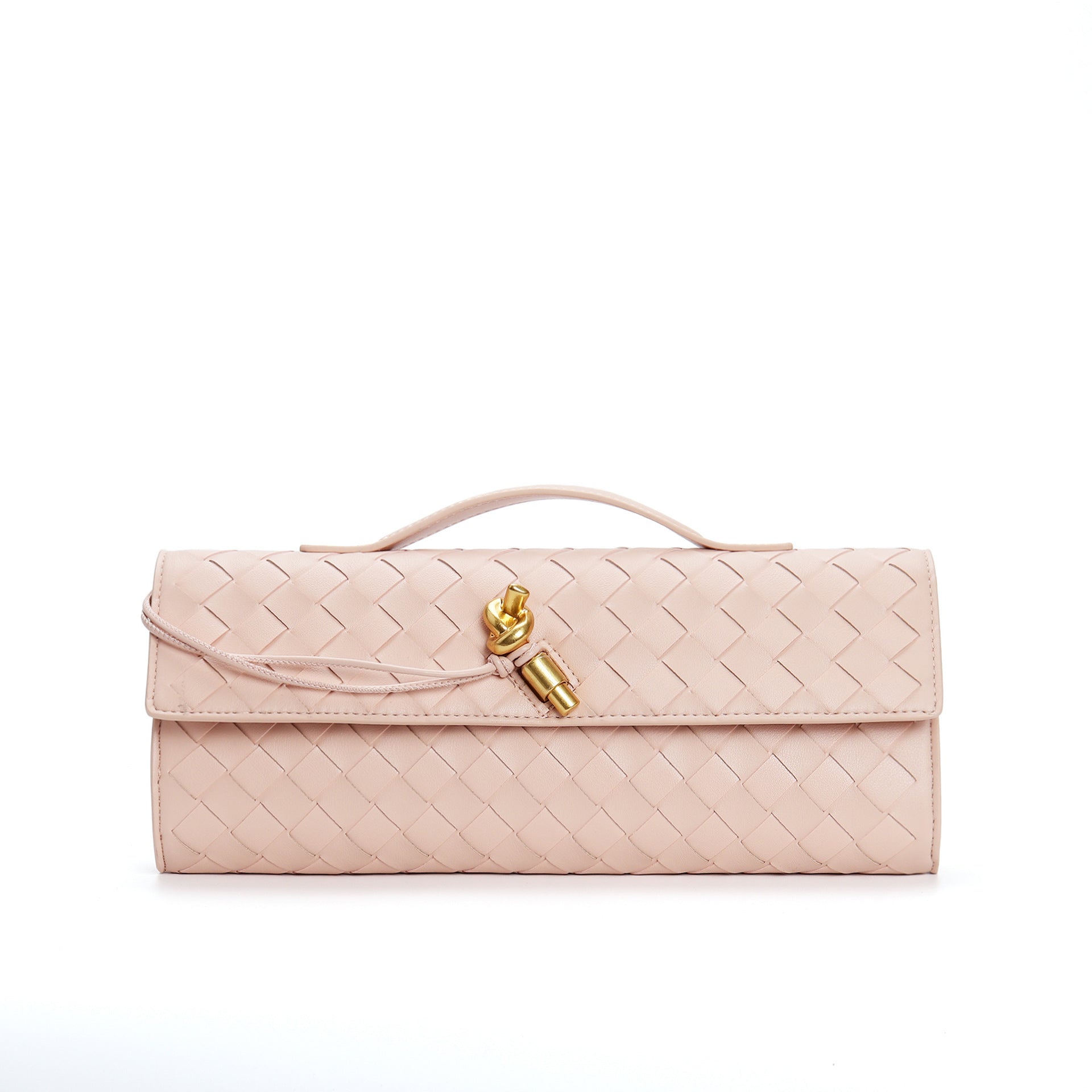 Lieke | Metallic Structured Clutch Shoulder Bag