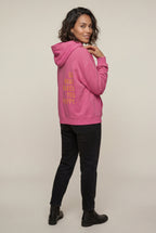 Lia | Motivational Back Print Oversized Graphic Hoodie