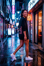 Lia | Motivational Back Print Oversized Graphic Hoodie
