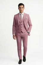 Liam | Notch Lapel Tailored Three-piece Suit