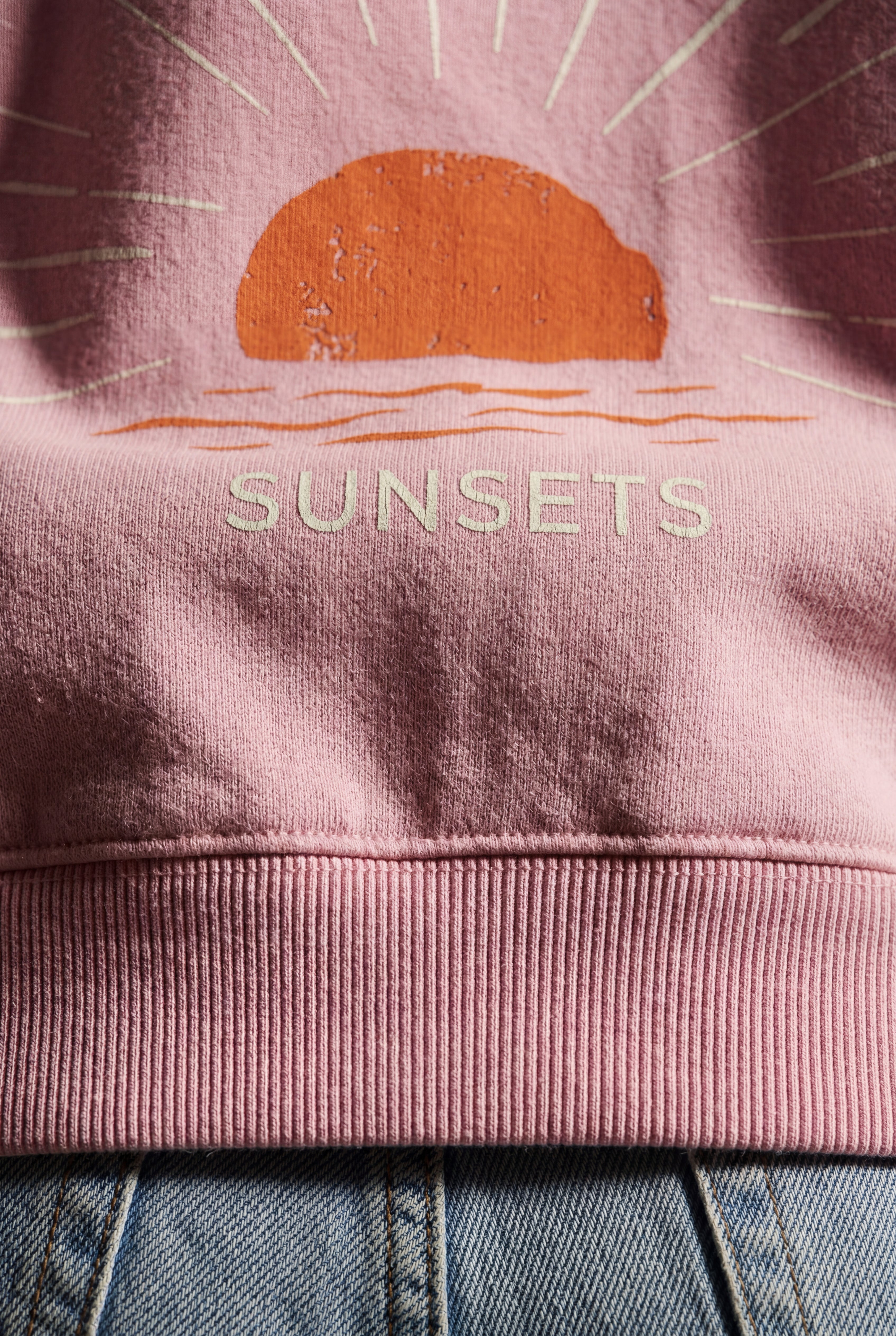 Lia | Oversized Sun Print Back Graphic Hoodie