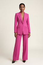 Elcevi | Single-breasted Tailored Blazer and Trouser Set