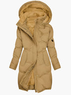 Carla | Women's Elegant Quilted Hooded Winter Coat