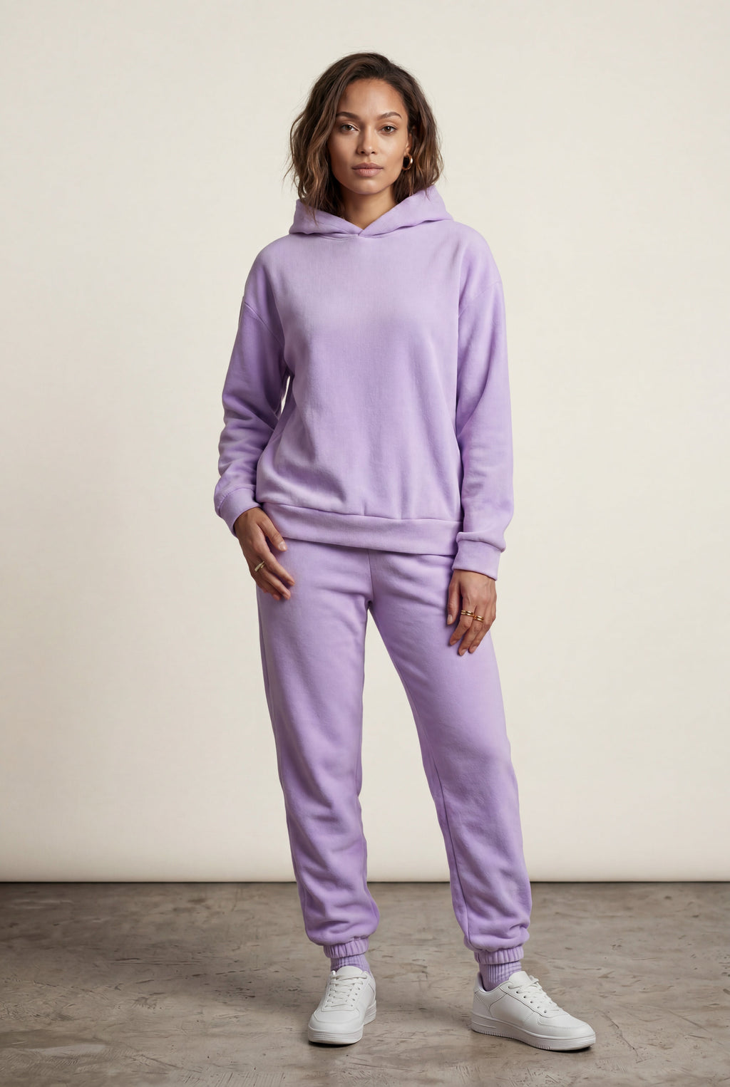 Lia | Relaxed Fit Hoodie and Jogger Matching Set