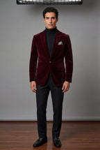 Liam | Single Button Slim Fit Tailored Blazer