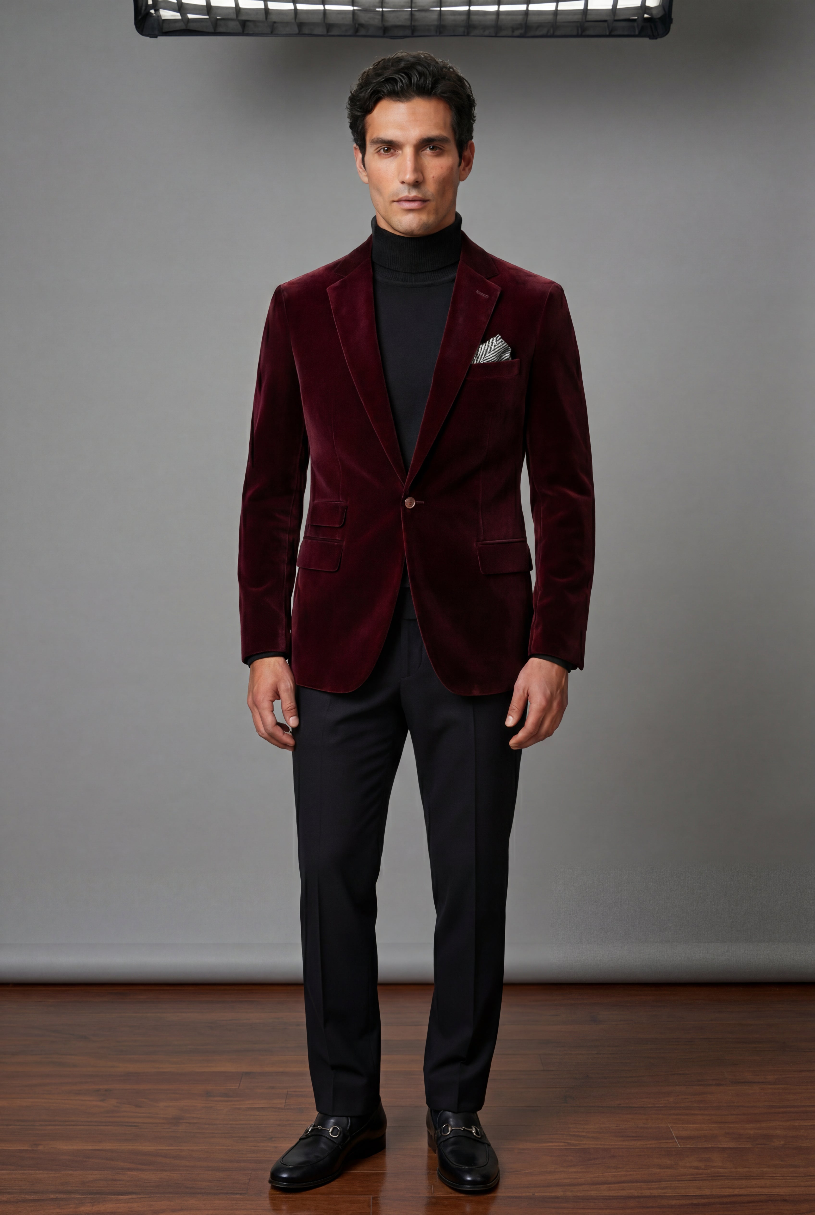 Liam | Single Button Slim Fit Tailored Blazer