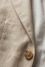 Liam | Notch Lapel Tailored Two Piece Suit with Slim Cropped Trousers
