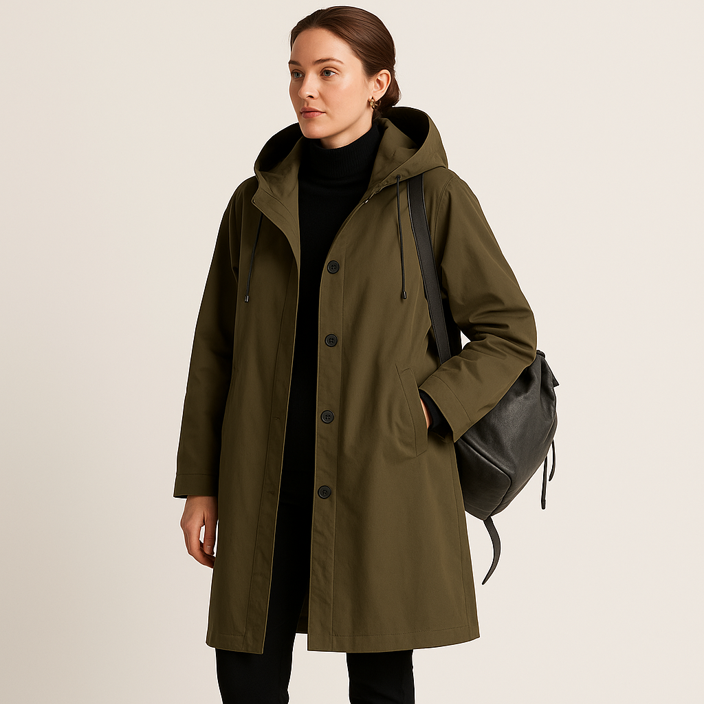 Julia | Autumn – Soft Cottonfeel – Long Coat