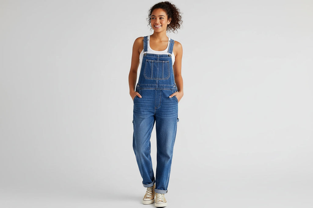 Esra | ChicRivet Denim Jumpsuit for Women