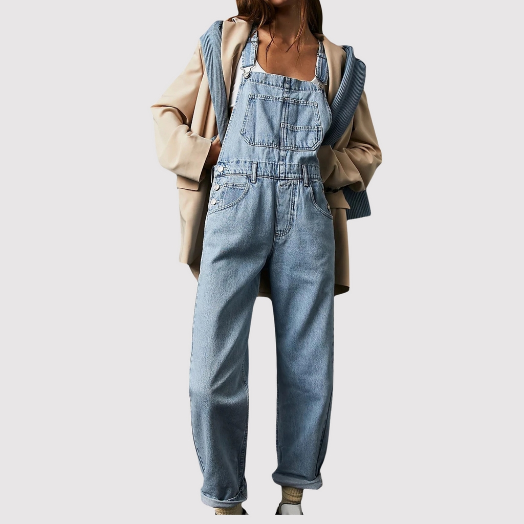 Esra | ChicRivet Denim Jumpsuit for Women