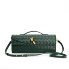 Lieke | Metallic Structured Clutch Shoulder Bag