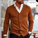 Stefano — Men’s Button‑Up Cardigan