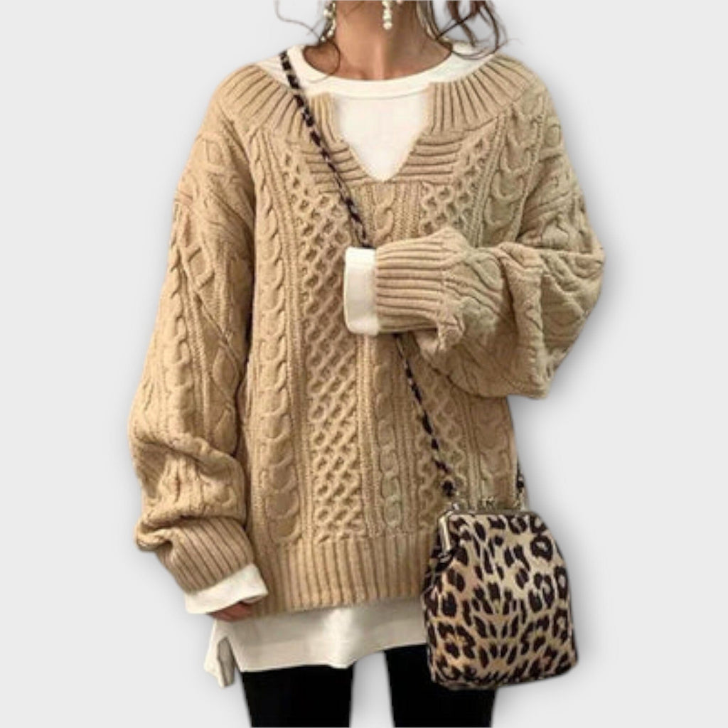 Sofía Malene - Oversized Knit Sweater