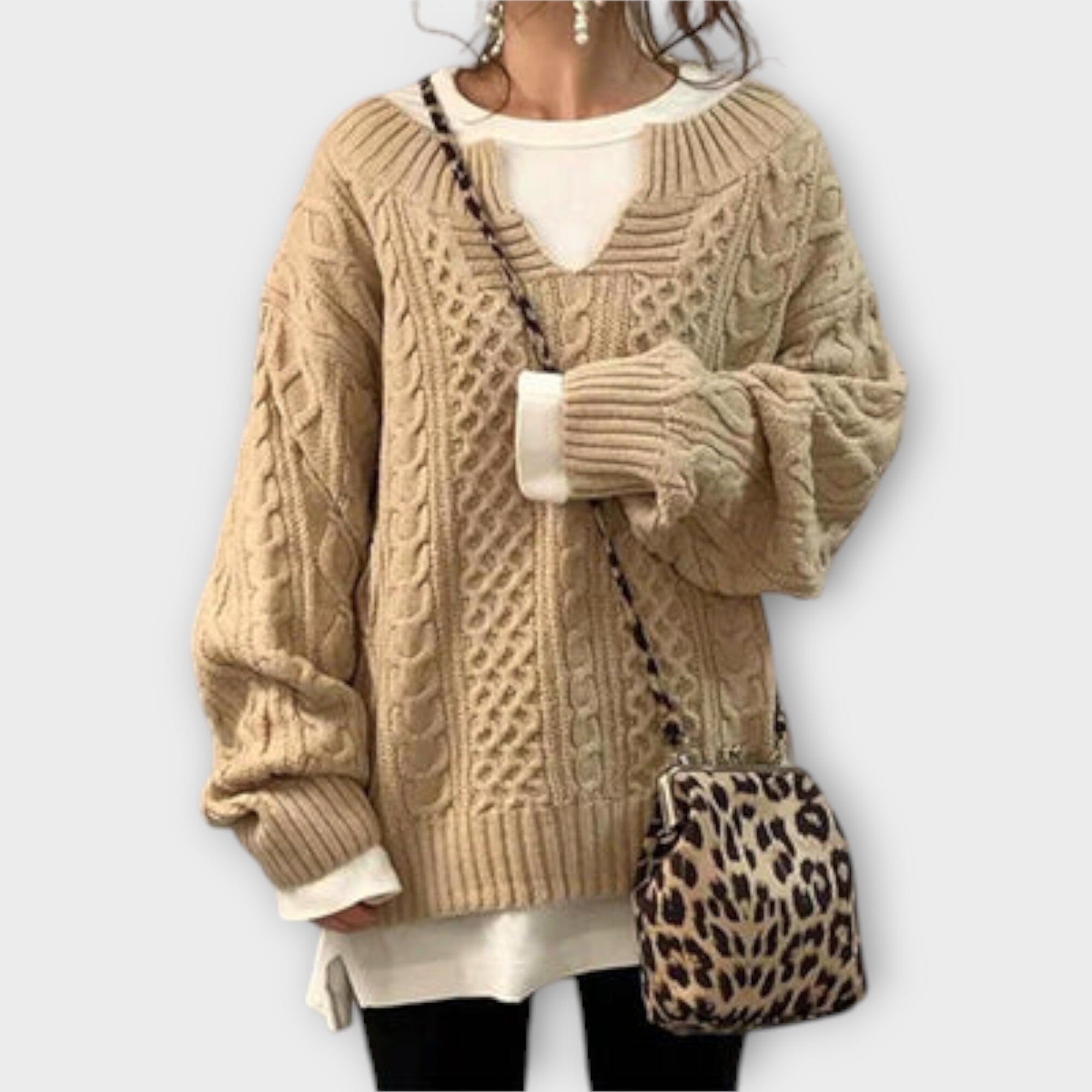 Sofía Malene - Oversized Knit Sweater