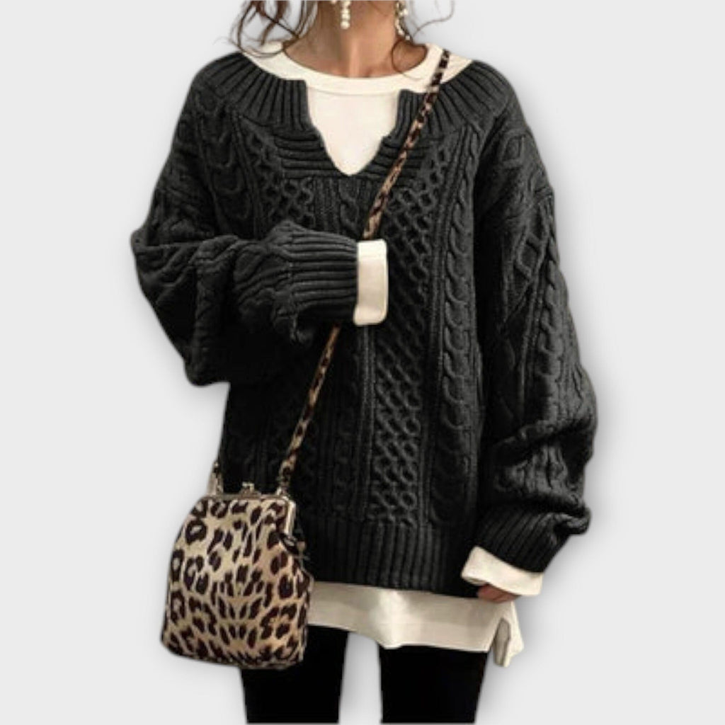 Sofía Malene - Oversized Knit Sweater