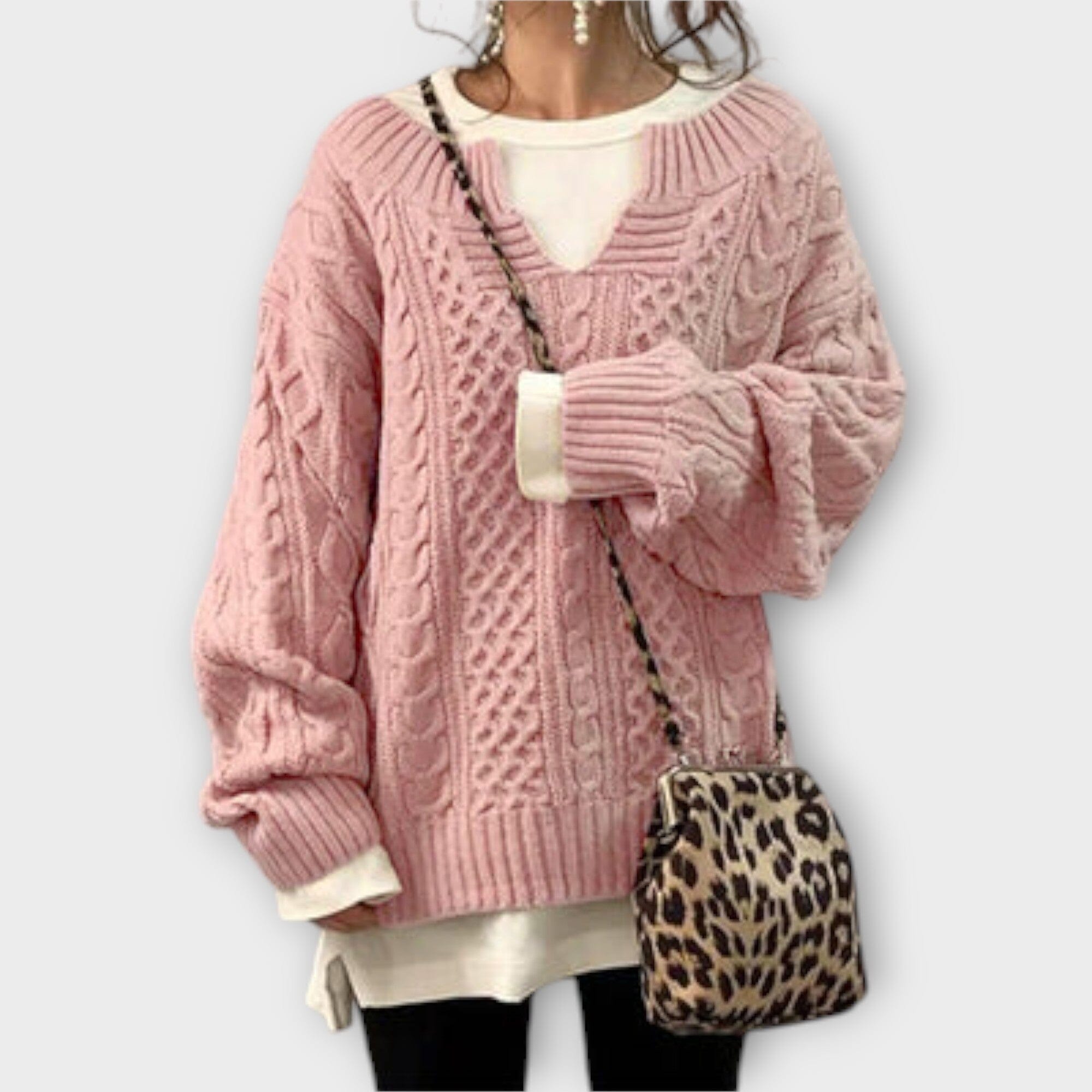 Sofía Malene - Oversized Knit Sweater