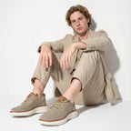 Liam | Chunky Cushioned Lace-up Casual Sneakers