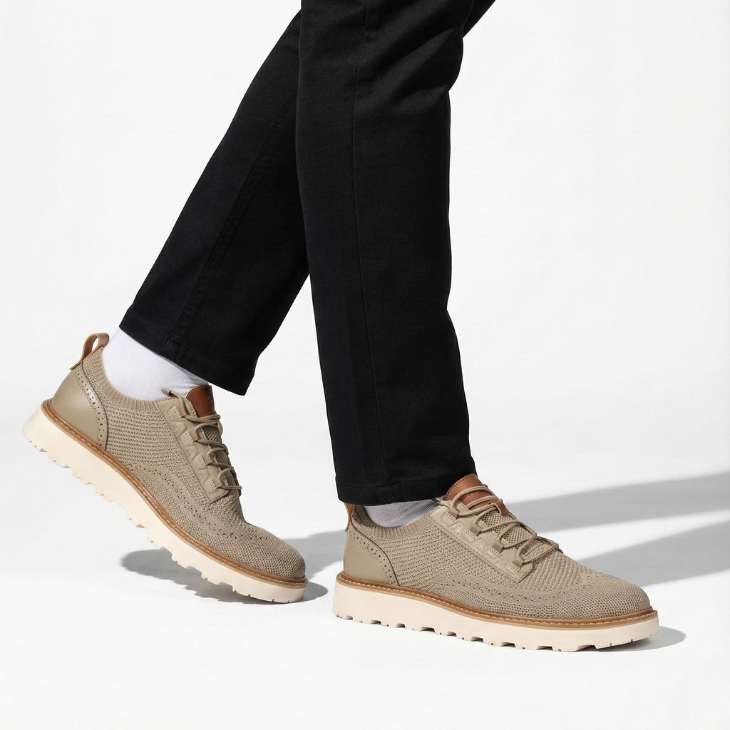 Liam | Chunky Cushioned Lace-up Casual Sneakers