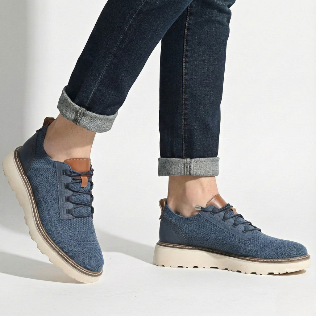 Liam | Chunky Cushioned Lace-up Casual Sneakers