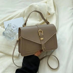 Lieke | Structured Mini Crossbody Bag with Buckle Detail