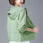 Robin | Women's Windproof Rain Jacket with Hood Loose Fit