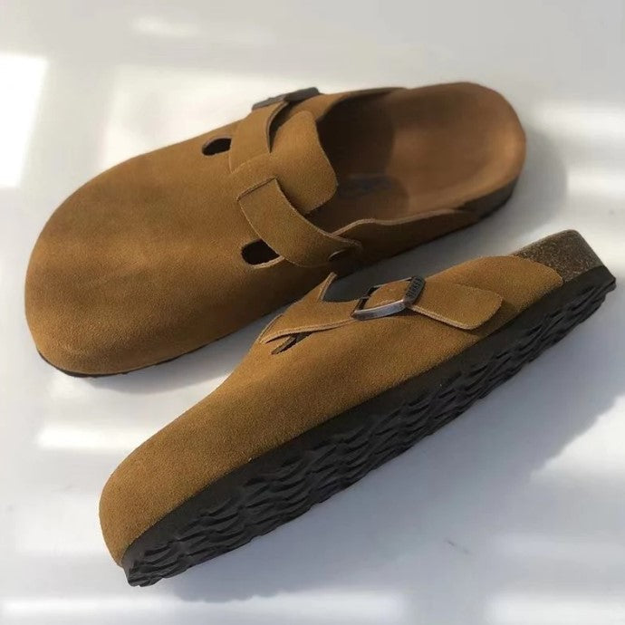 Unisex Vegan Leather Sandals - Elcevi