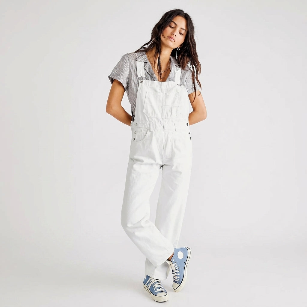 Elcevi | ChicRivet Denim Jumpsuit for Women