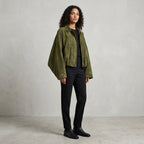 Elcevi | Elegant Suede Leather Jacket for Women