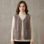 Elcevi | Soft Gilet with Buttons and Pockets For Women