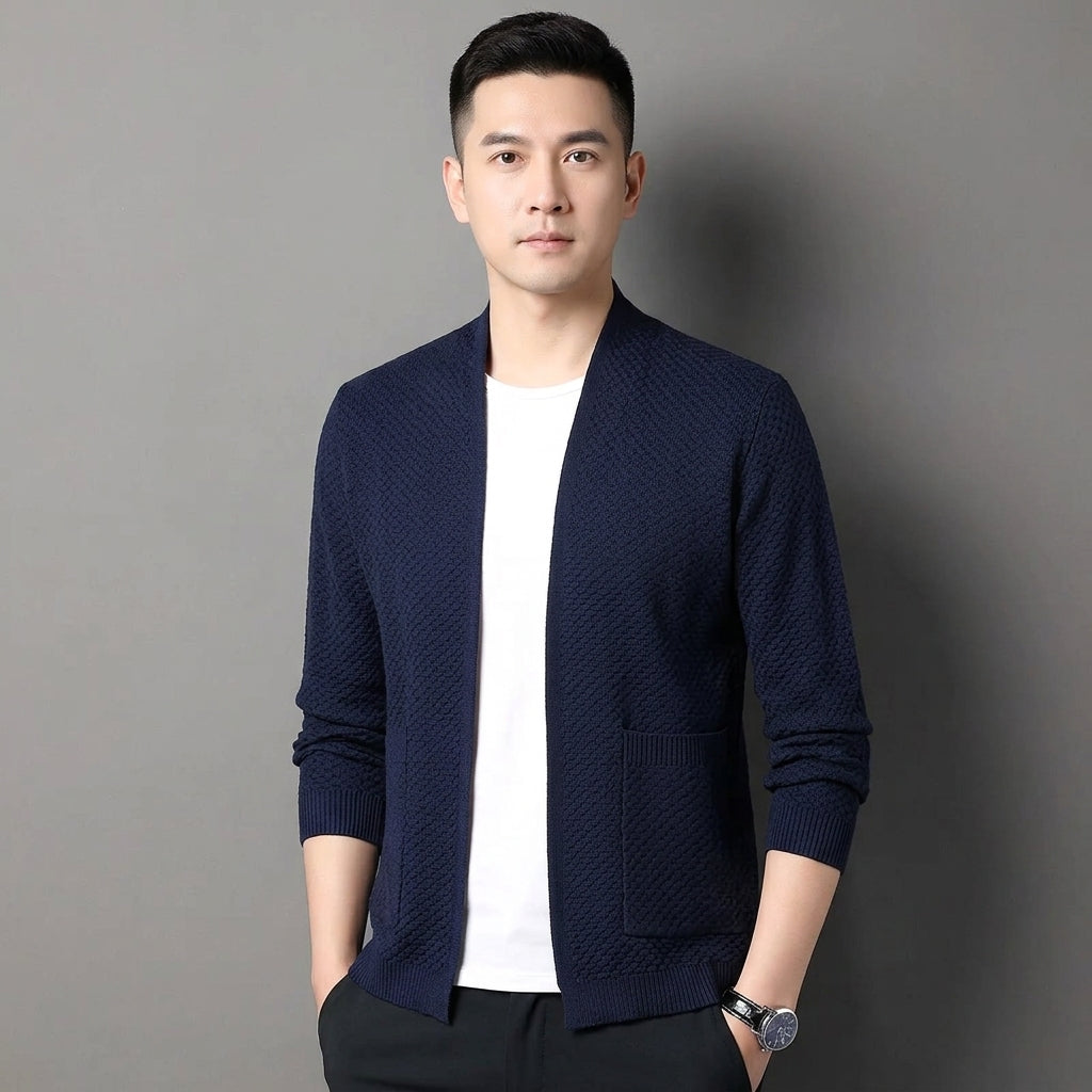 Elcevi | Chic Knitted Cardigan For Men