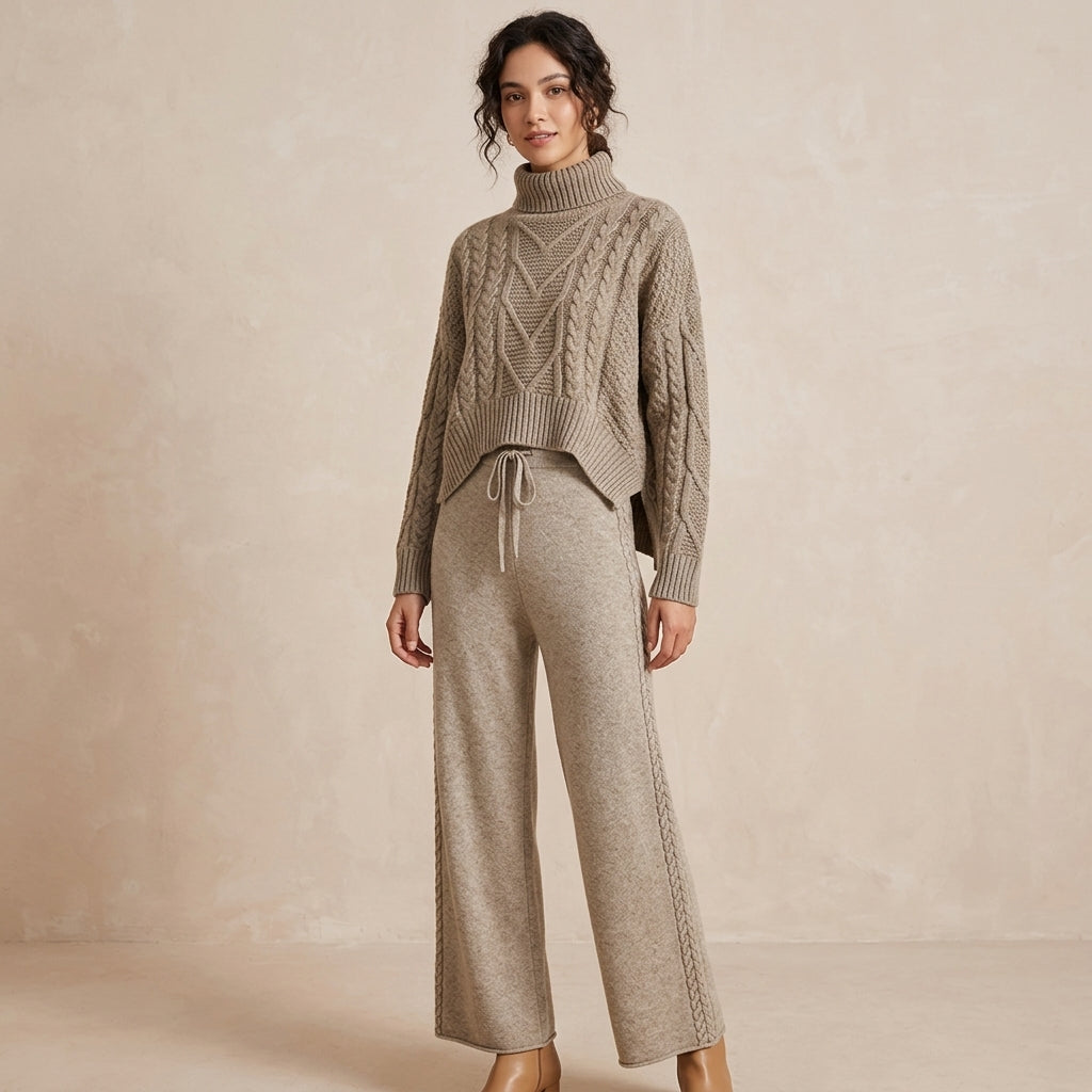 Elcevi | Elegant Knit Set For Women