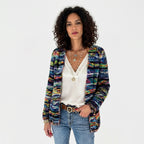 Elcevi | Vibrant and Cozy Knit Cardigan For Women