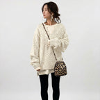 Elcevi | Oversized Knit Sweater For Women
