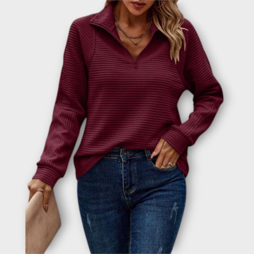 Vivy - Half-Zip Pullover