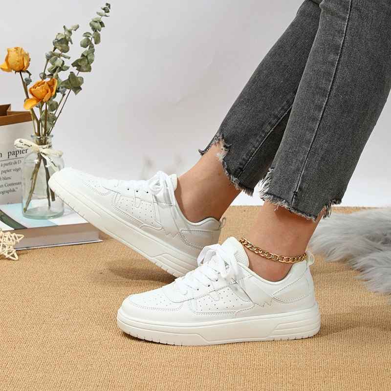 Lia | Chunky Platform Colorblock Sneakers with Bold Panels