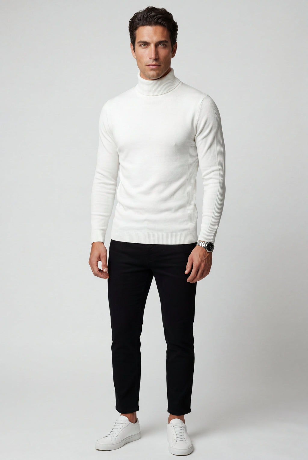 Gio | Classic Slim Fit Turtleneck Sweater