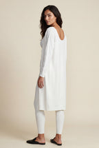 Lisa | Longline Cardigan 3-piece Ribbed Loungewear Set