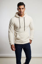 Liam | Modern Fit Plush Hoodie with Kangaroo Pocket