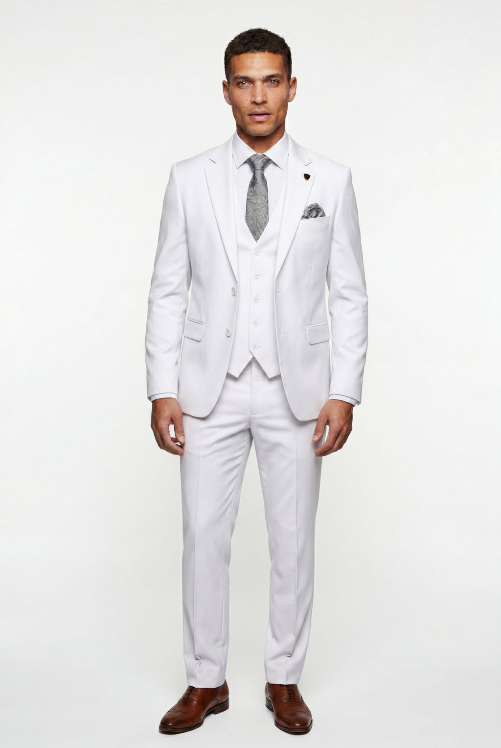 Liam | Notch Lapel Tailored Three-piece Suit
