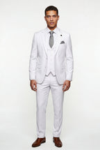 Liam | Notch Lapel Tailored Three-piece Suit