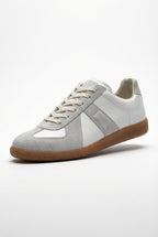 Liam | Retro Low-top Sneakers with Contrast Panels