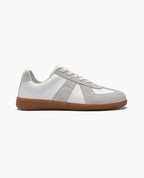 Liam | Retro Low-top Sneakers with Contrast Panels