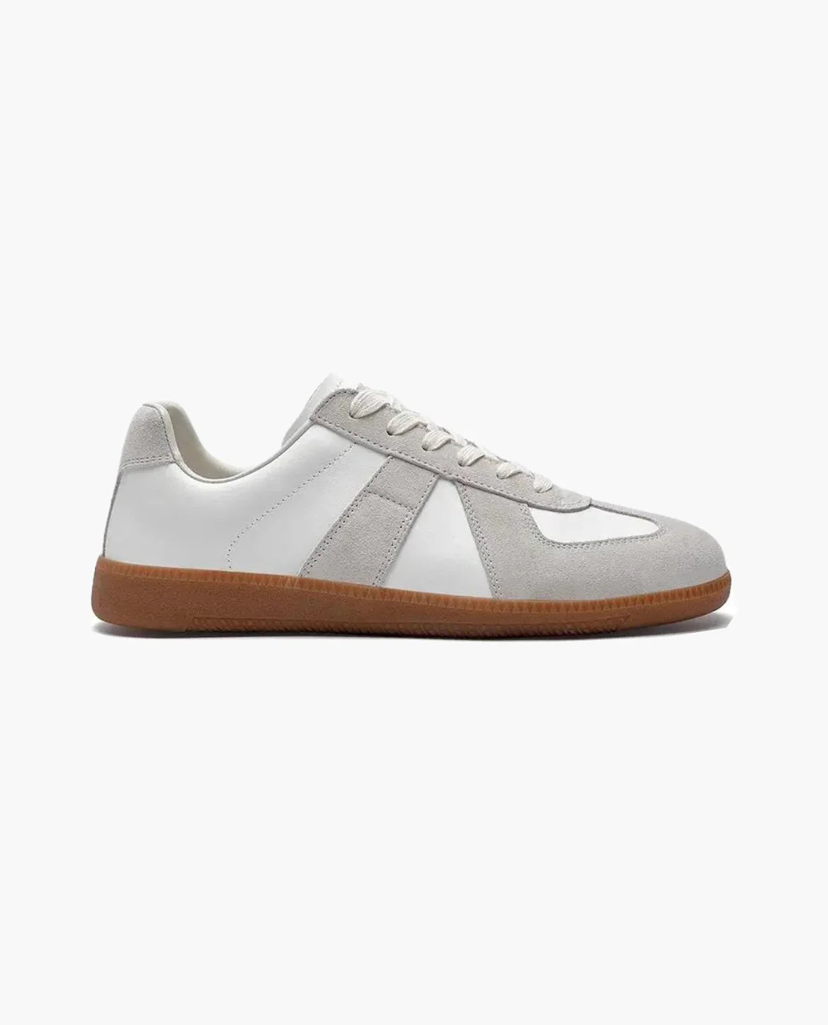Liam | Retro Low-top Sneakers with Contrast Panels