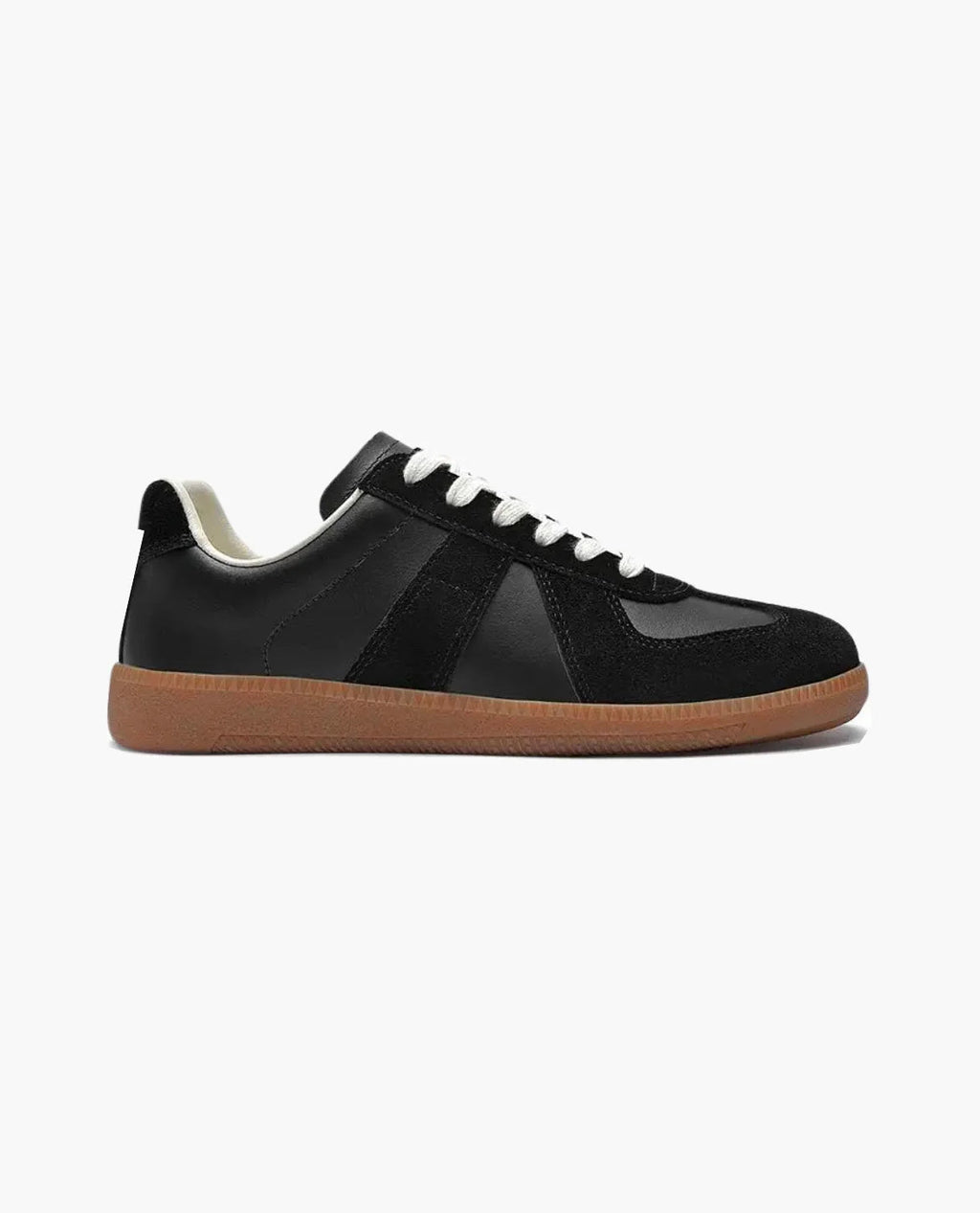 Liam | Retro Low-top Sneakers with Contrast Panels