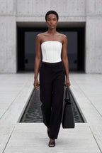 Lisa | Structured Strapless Boned Corset Top