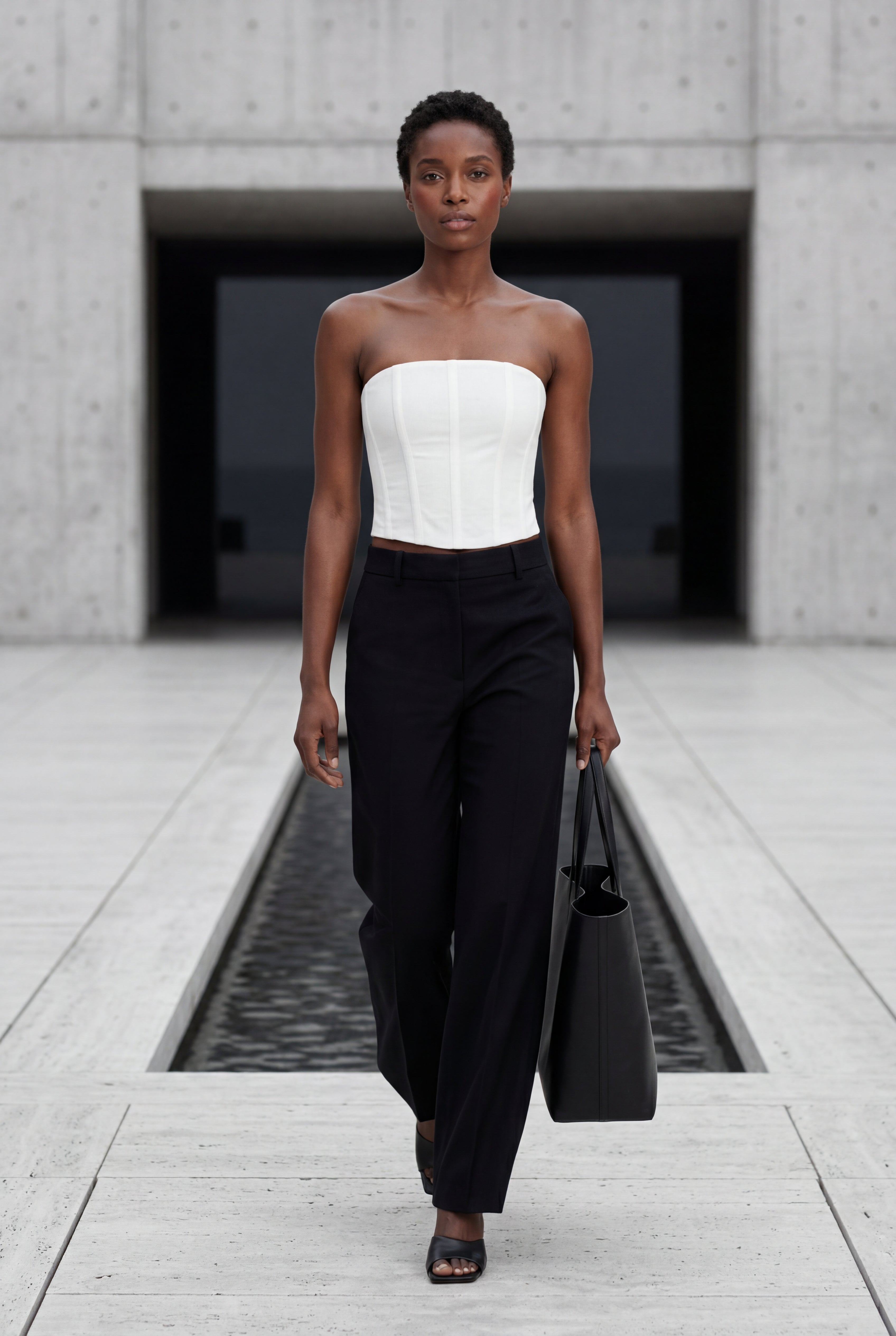 Lisa | Structured Strapless Boned Corset Top