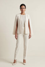 Elcevi | Tailored Cape Blazer with Open Sleeves For Women